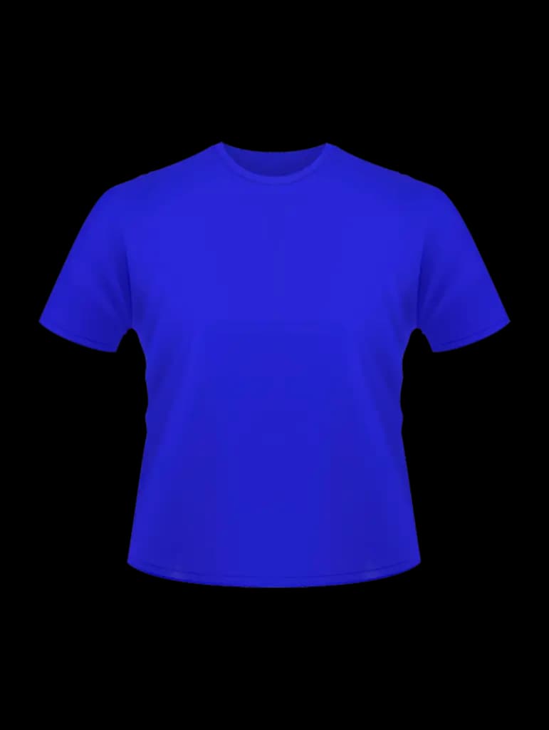 Blue Polygon Shirt